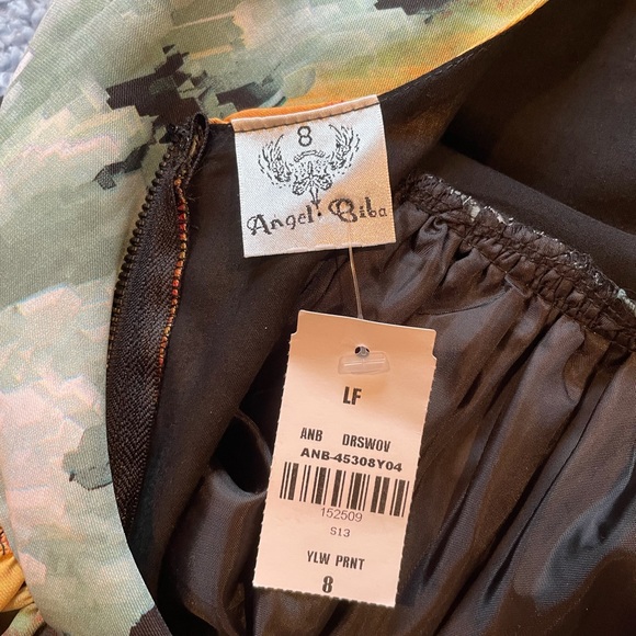 NWT LF ABSTRACT FlAIR DRESS - Picture 3 of 6